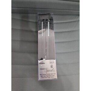 Straight n’ Spiral Mini Ceramic Combo Styler with Pouch